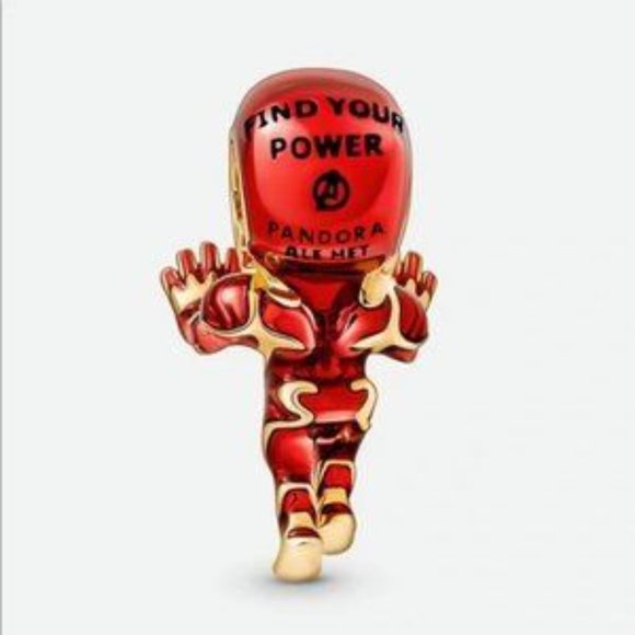 Pandora X Marvel The Avengers Iron Man Charm - Picture 3 of 4